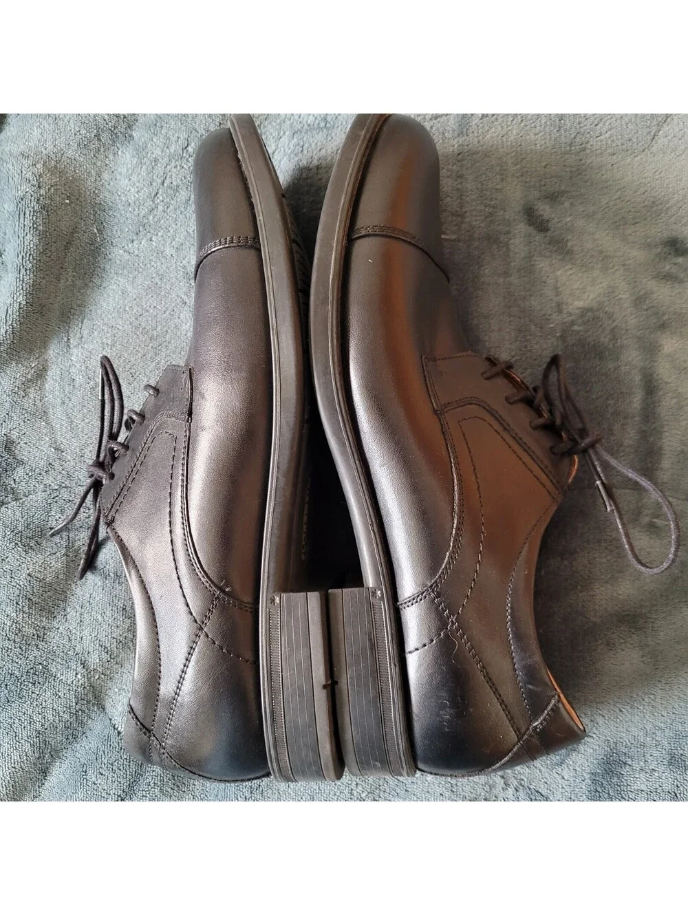FLORSHEIM Oxford Dress Shoes Men's 10 D Brown Leather Lace Up 11568-001